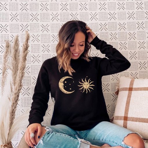 Vintage Sun and Moon Sweatshirt