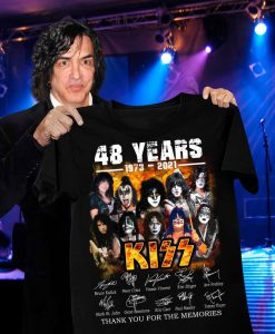 2021 Gift 48 Years of Kiss Rock Band Fan Lover Unisex Trending tshirt