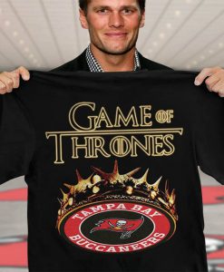 2021 Tampa Bay Buccaneers Game Of Thrones Super Bowl 55 Florida Tom Brady 12 NFL Football Team Fan Unisex Trending Sport tshirt back