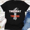 2021 The Goat Vs The Kid Super Bowl 55 Florida Tampa Bay Buccaneers Tom Brady NFL Football Team Fan Unisex Tshirt