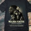 Always Remember RIP Black Panther Chadwick Boseman 1976-2020 Wakanda Forever Black Excellence Unisex Trending Tshirt