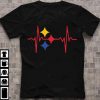 Christmas Gift Steelers In My Heart Fan Now And Forever Nfl Pittsburgh Steelers Football Team Unisex Sport Tshirt