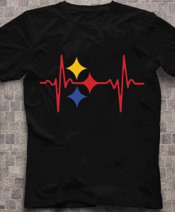 Christmas Gift Steelers In My Heart Fan Now And Forever Nfl Pittsburgh Steelers Football Team Unisex Sport Tshirt