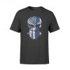 Diesel Power Gear Skull Thin Blue Line T-Shirt