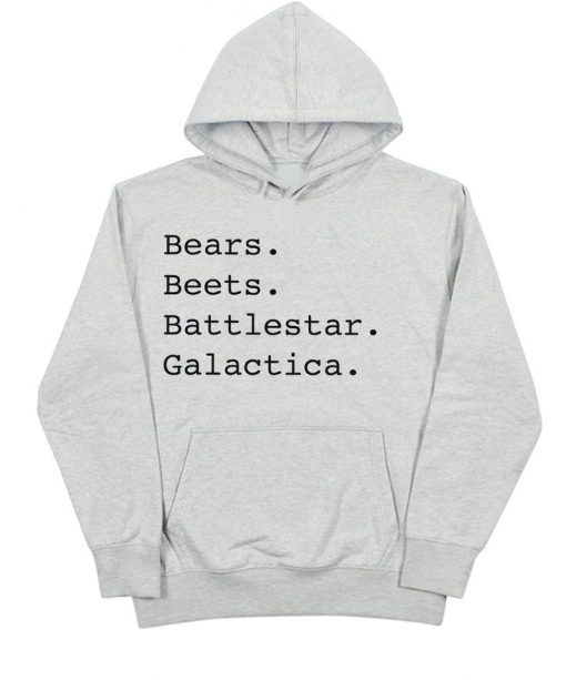 Dwight Schrute Hoodie-The Office Hoodie- Bears Beets Battlestar Galactica Hoodie