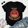 Flat Mars Society Space Astronaut Astronomy Science TShirt