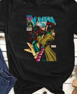 Gambit and Rogue Xmen As Vintage Comic Cover T-Shirt