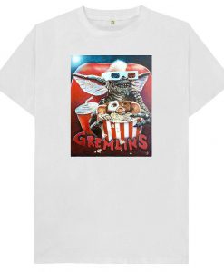 Gremlins Movie Inspired Popcorn Stripe - T-Shirt