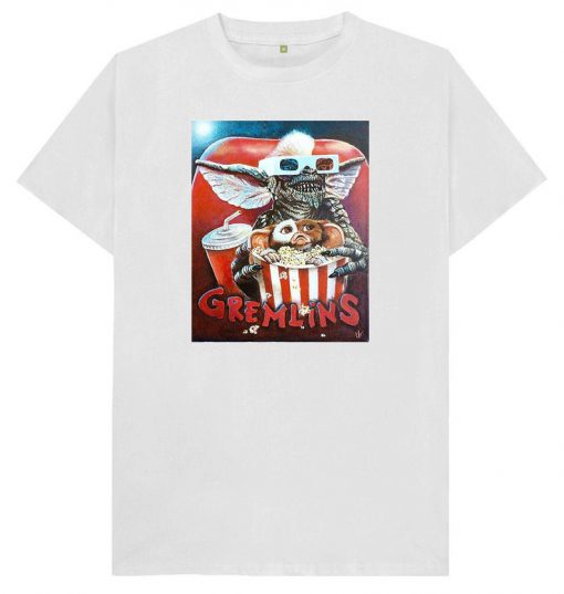 Gremlins Movie Inspired Popcorn Stripe - T-Shirt