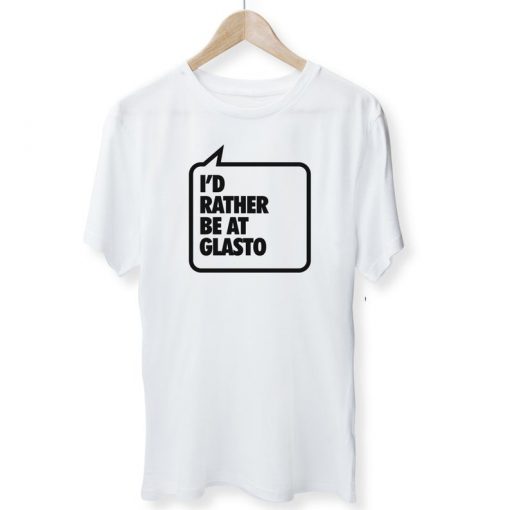 I'd Rather Be At Glasto - Glastonbury Festival - Music - Festival Wear - Lockdown - Men's Women's Unisex T-Shirt