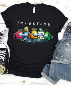 Impostor-Among-Us-Crewmates T-Shirt, Imposter among friends shirt