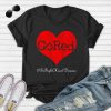 In February We Go Red Heart Disease Awareness American shirt Gift T-Shirt