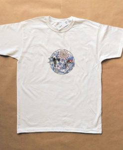 Japanese Flower Design T-shirt