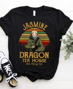 Jasmine Dragon Tea House Ba Sing Se Vintage Shirt Iroh Uncle T-Shirt