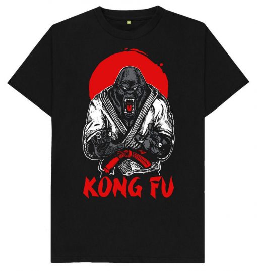 Kong Fu - King Kong - Cool Graphic Movie Inspired T Shirt