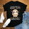 My Spirit Animal Is A Grumpy Sloth Who Slaps Annoying People Cute Sloth T-Shirt