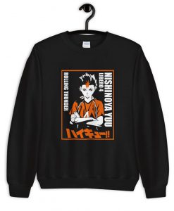 Nishinoya Yuu Libero 4 Rolling Thunder Unisex Sweatshirt