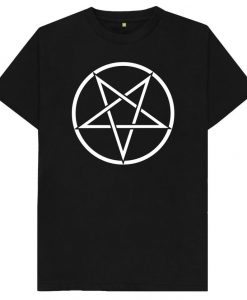 Satan Symbol 666 Hell Leviathan Satanism Demonic Rebel Repent Anarchy - T-Shirt
