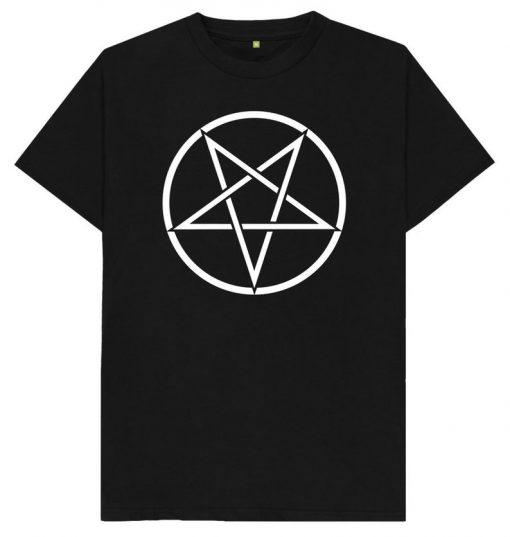 Satan Symbol 666 Hell Leviathan Satanism Demonic Rebel Repent Anarchy - T-Shirt