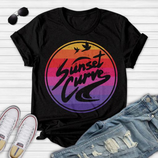 Sunset Curve Shirt, Julie And The Phantoms, Inspired Band Adult T-Shirt