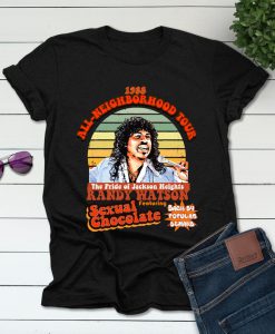 T-Shirt Sexual Chocolate Randy Watson Coming to America Eddie Murphy Zamunda Prince Fun Funny Retro Vintage