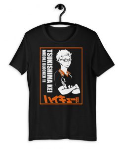 Tsukishima Kei Mid Blocker 11 Short-Sleeve Unisex T-Shirt