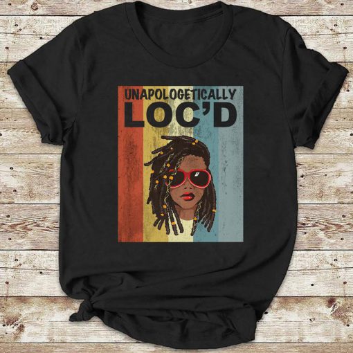 Unapologetically Loc_d Locs Vintage T-Shirt