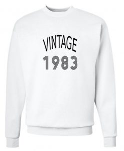 Vintage Date Birthday Sweatshirt