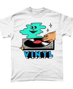 Vinyl record shirt