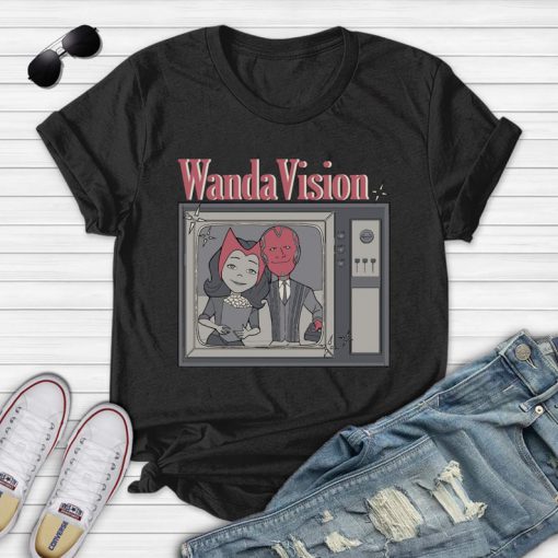 Wanda & Vision Series Poster TShirt