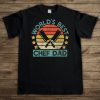 World's Best Chef Dad T-shirt for Men, Vintage Funny Cooking Lover Father's Day Gift Tshirt, Chef Knives Graphic Tee Shirt