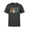 Grand Paw Dog T-Shirt Dog Lover Grandpaw Grandpa