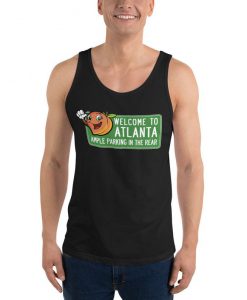 ATL Parking in Rear Unisex Tank Top