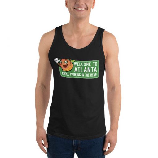 ATL Parking in Rear Unisex Tank Top