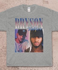 BRYSON TILLER Rap Hip Hop 90s Retro Vintage T Shirt