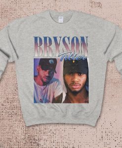 BRYSON TILLER RnB Rap Hip Hop 90s Retro Vintage unisex Sweatshirt