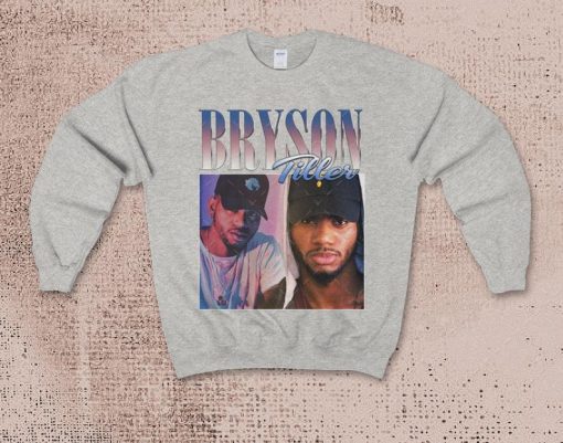 BRYSON TILLER RnB Rap Hip Hop 90s Retro Vintage unisex Sweatshirt