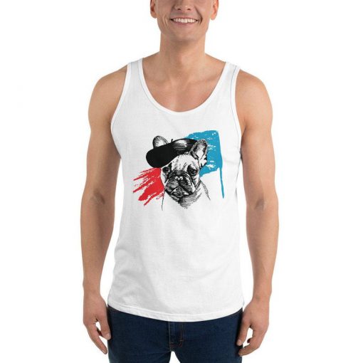 Bouledogue Français Unisex Tank Top