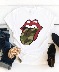 Camo Tongue TShirt