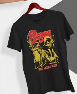 David Bowie - 1972 World Tour Gift Birthday Christmars T Shirt