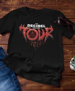 Decibel Magazine Tour Gift Birthday Christmars T Shirt