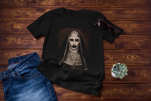 Demonic Sister Valak Gift Birthday Christmars T Shirt