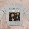 Emily Prentiss Criminal Minds TV Series fan Vintage Throwback crewneck Sweatshirt