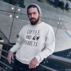 Ferret Shirt Coffee and Ferrets Unisex Sweatshirt