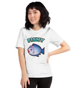 Fishy Emoji Short-Sleeve Unisex T-Shirt