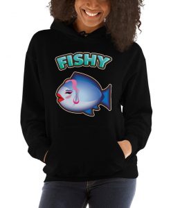 Fishy Emoji Unisex Hoodie