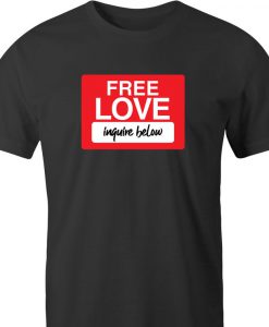 Free Love tshirt