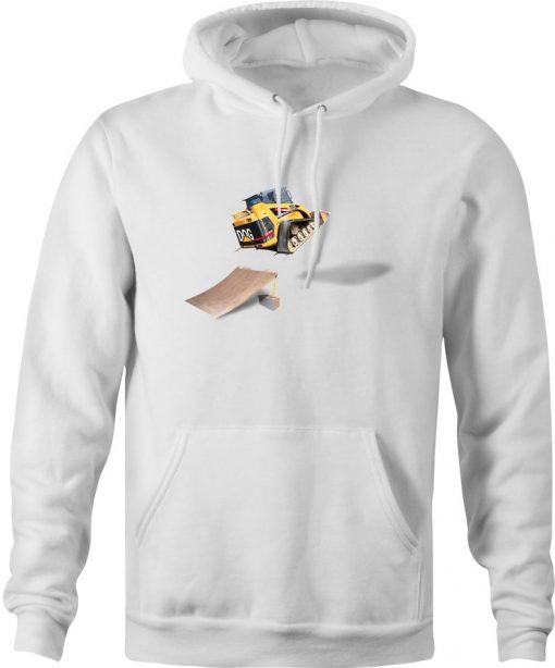 Funny Bulldozer Jump hoodie