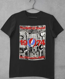 GRATEFUL DEAD The Wall Of Sound 1990 Gift Birthday Christmars T Shirt