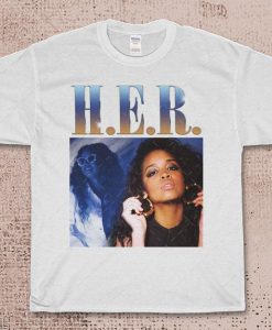 Gabriella Wilson aka H.E.R. RnB Rap Hip Hop 90s Retro Vintage T-shirt